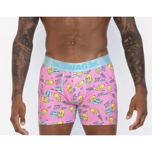 Swag Mr Sparkle The Simpsons Boxer Briefs Size Medium NEW NIB